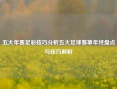 五大年赛足彩技巧分析五大足球赛事年终盘点与技巧解析