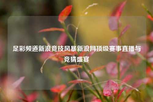 足彩频道新浪竞技风暴新浪网顶级赛事直播与竞猜盛宴